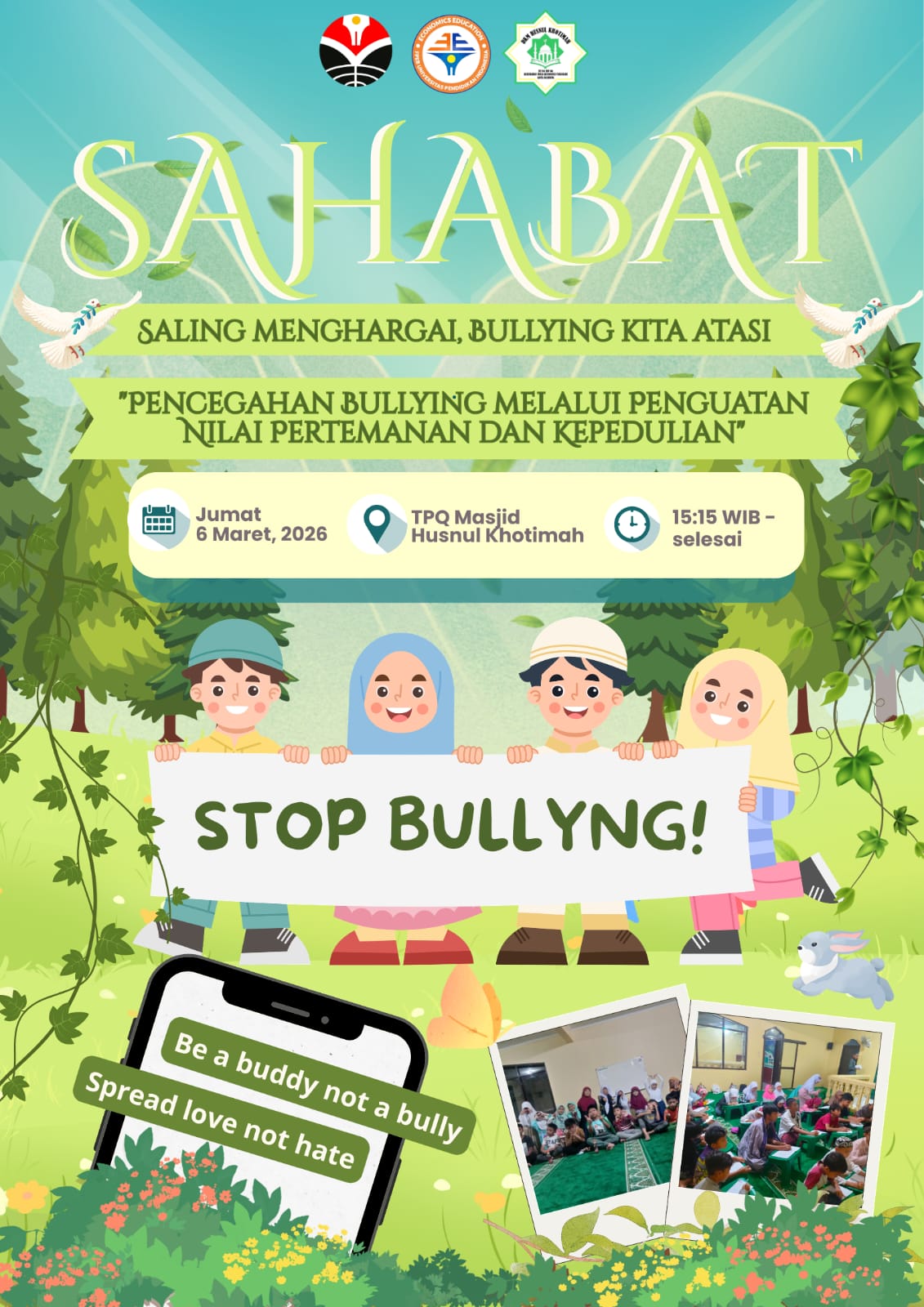 SAHABAT (Saling Menghargai, Bullying Atasi)